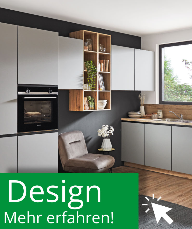 Jetzt tolle Design-Küchen in vielen verschiedenen Farben und Formen entdecken und tolle Vorteile sichern!